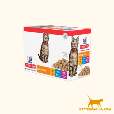 hills feline pouch adult classic selection multipack kipvisrund 12x85 gr 1