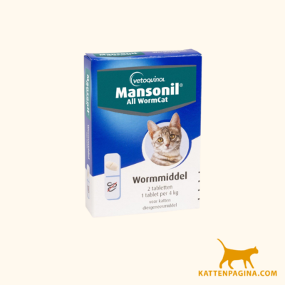 mansonil all worm cat ontworming kat 2 tabletten 1